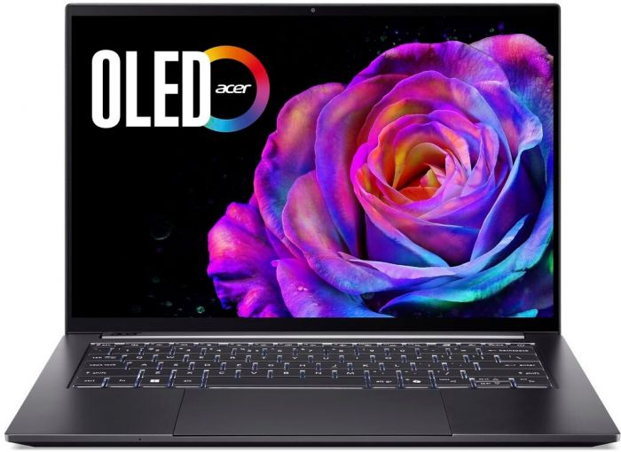 Ноутбук Acer Swift X 14 SFX14-73G 14.5" 2.8K OLED, Intel U7-255H, 32GB, F1TB, NVD5060-8, Win11, сірий