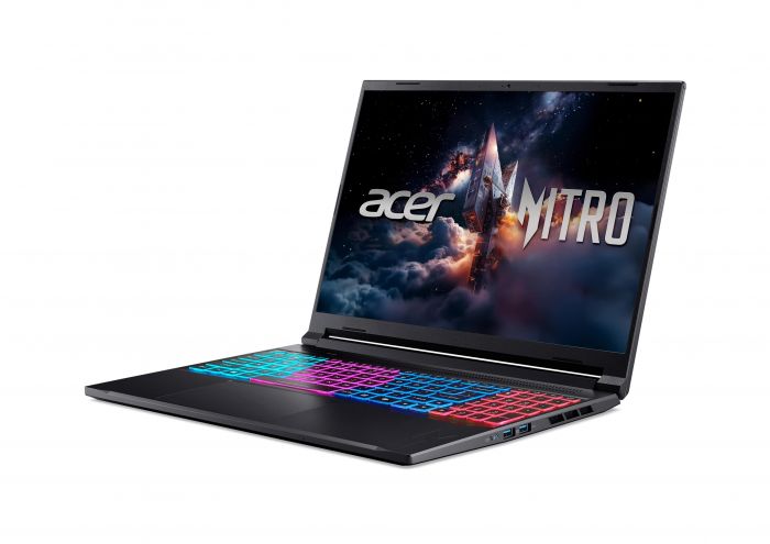 Ноутбук Acer Nitro V 16S ANV16S-41 16" WUXGA IPS, AMD R5-240, 16GB, F1TB, NVD5060-8, Lin, чорний