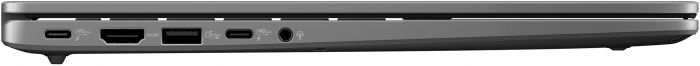 Ноутбук ASUS Vivobook S 14 S3407QA-KP003W 14" 2.5K IPS, Snapdragon X1 26 100, 16GB, F512GB, UMA, Win11, Сірий