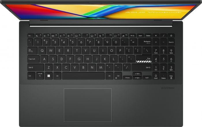 Ноутбук ASUS Vivobook Go 15 E1504FA-BQ1385 15.6" FHD IPS, AMD R5-7520U, 16GB, F512GB, UMA, noOS, Чорний