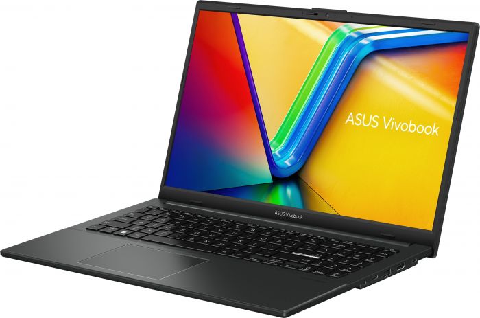 Ноутбук ASUS Vivobook Go 15 E1504FA-BQ1385 15.6" FHD IPS, AMD R5-7520U, 16GB, F512GB, UMA, noOS, Чорний