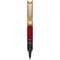 Випрямляч Dyson з вологого на сухе HТ01 Airstrait Red Velvet/Gold, темп.режимів-3, 80-140С, OLED-дисплей, метал, червоний