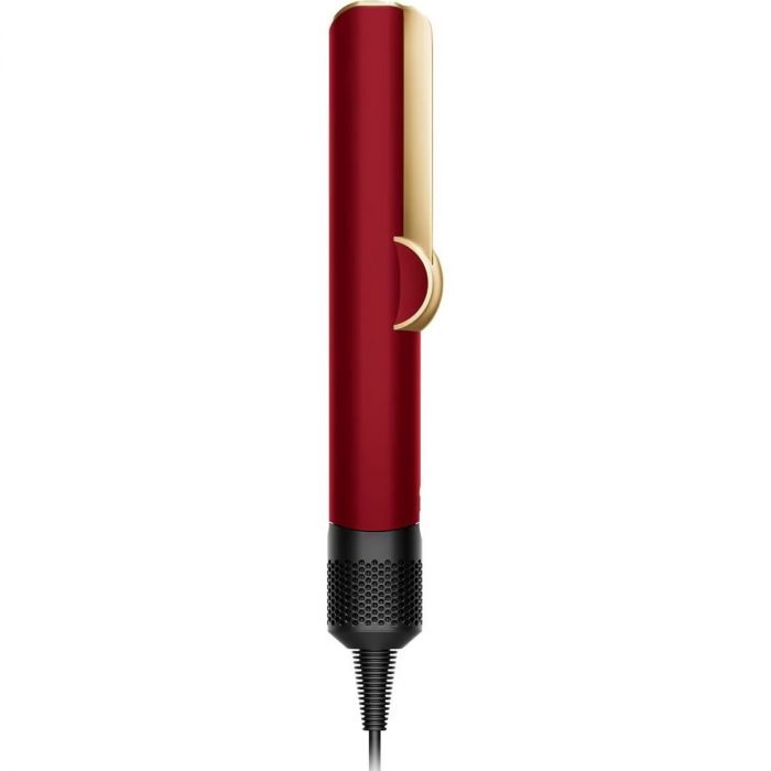Випрямляч Dyson з вологого на сухе HТ01 Airstrait Red Velvet/Gold, темп.режимів-3, 80-140С, OLED-дисплей, метал, червоний