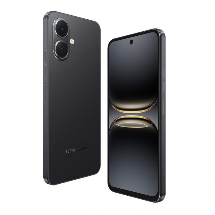 Смартфон TECNO Spark Go 2 (KM4) 6.67" 3/64ГБ, 2SIM, 5000мА•год, Ink Black
