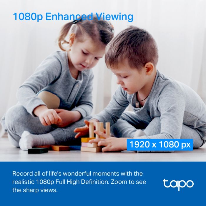 IP-Камера TP-LINK Tapo C200C FHD N300 microSD motion detection, 9x zoom