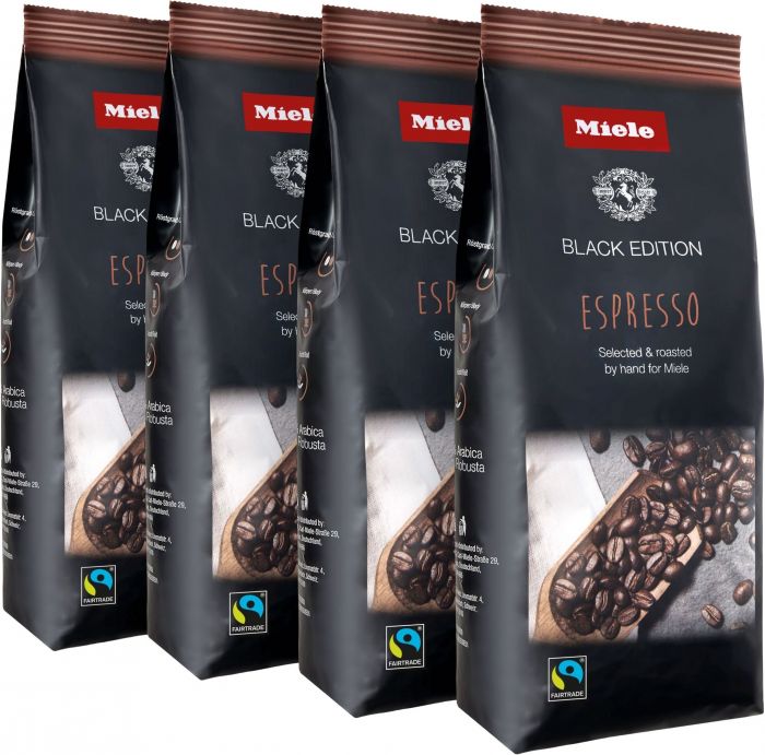 Кава Miele зерна Espresso, 4x250г, 80% арабіка, 20% робуста