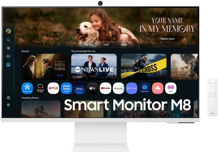 Монітор Samsung 32"S32FM803 2xHDMI, USB, Bluetooth, MM, VA, 3840x2160, 4ms