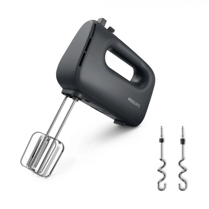 Міксер Philips ручний 5000 series, 400Вт, насадки -4, чорний