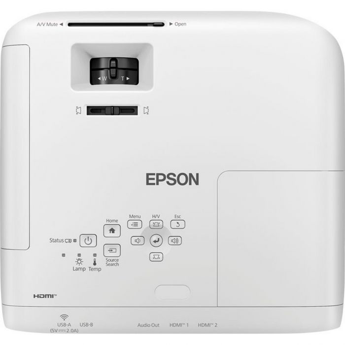 Проєктор домашнього кінотеатру Epson EH-TW840 FHD, 4000 lm, 1.21-1.45, WiFi