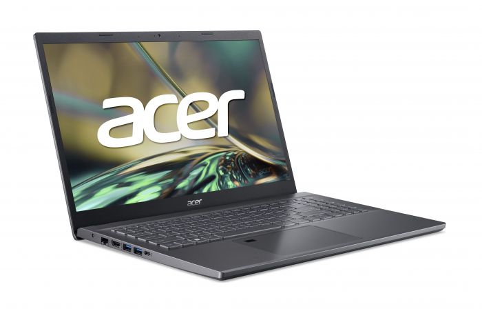 Ноутбук Acer Aspire 5 A515-57 15.6" FHD IPS, Intel i5-12450H, 32GB, F512GB, UMA, Lin, сірий