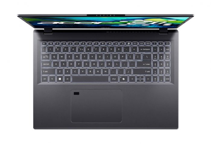 Ноутбук Acer Aspire 16 A16-71GM 16" WUXGA IPS, Intel U5-125H, 16GB, F512GB, NVD3050-6, Win11, сірий