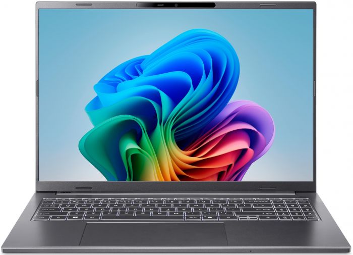 Ноутбук Acer Aspire 16 A16-61M 16" WUXGA+ OLED, AMD R7-350, 32GB, F1GB, UMA, Win11, сірий