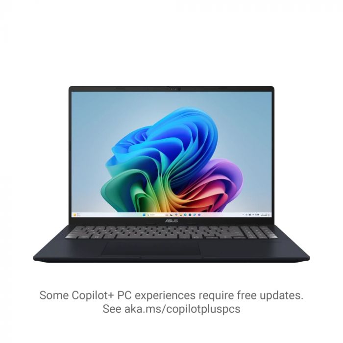 Ноутбук ASUS Vivobook 16 M1607KA-MB010 16" WUXGA IPS, AMD AI 5 340, 16GB, F512GB, UMA, NoOS, Блакитний