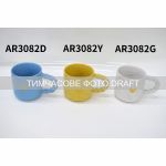 Чашка Ardesto My heart, 300мл, кераміка, блакитний