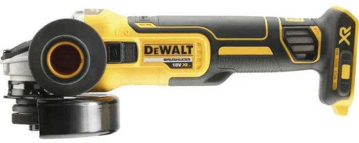 Шліфмашина кутова акумуляторна DeWalt безщіткова 18B XR Li-lon 125мм 9000об/хв кейс 1.74кг без АКБ та ЗП