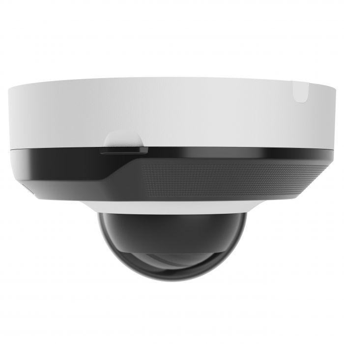 IP-Камера дротова Ajax DomeCam Mini HL white, 5мп, 2.8мм, гібридне підсвічування IR 35м, білий Led 50м, Poe, True WDR, IP 65, ІЧ 30м, аудіо, кут огляду 100° до 110°, міні купольна, біла