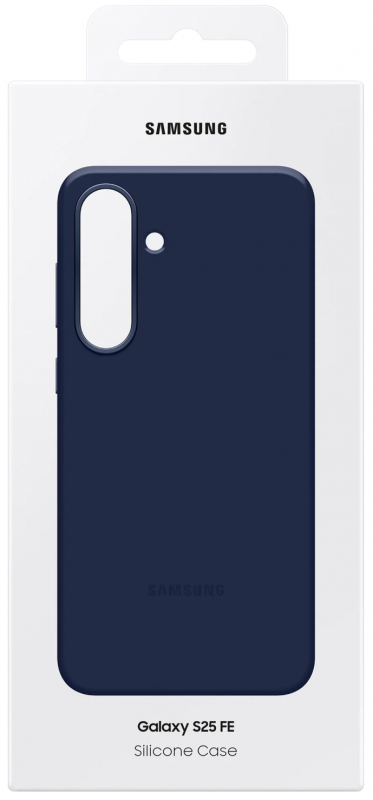 Чохол Samsung для Galaxy S25 FE (S731), Silicone case, синій темний