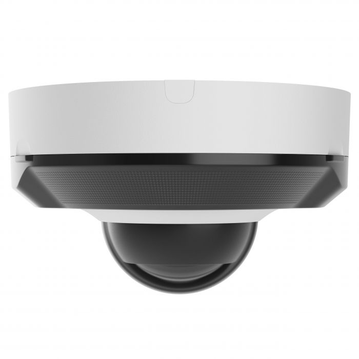 IP-Камера дротова Ajax DomeCam Mini HL white, 8мп, 2.8мм, гібридне підсвічування IR 35м, білий Led 50м, Poe, True WDR, IP 65, ІЧ 30м, аудіо, кут огляду 100° до 110°, міні купольна, біла