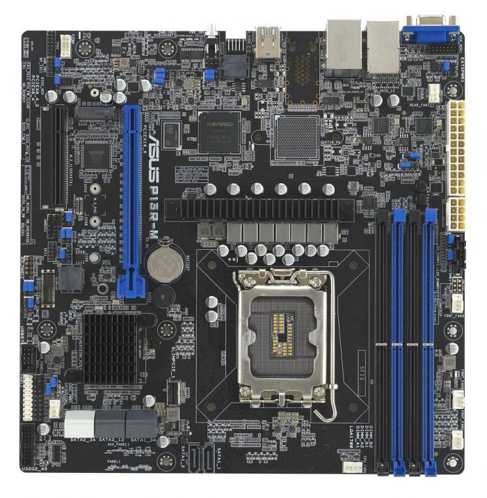 Материнська плата серверна ASUS P13R-M s1700 C262 4xDDR5 M.2 mATX