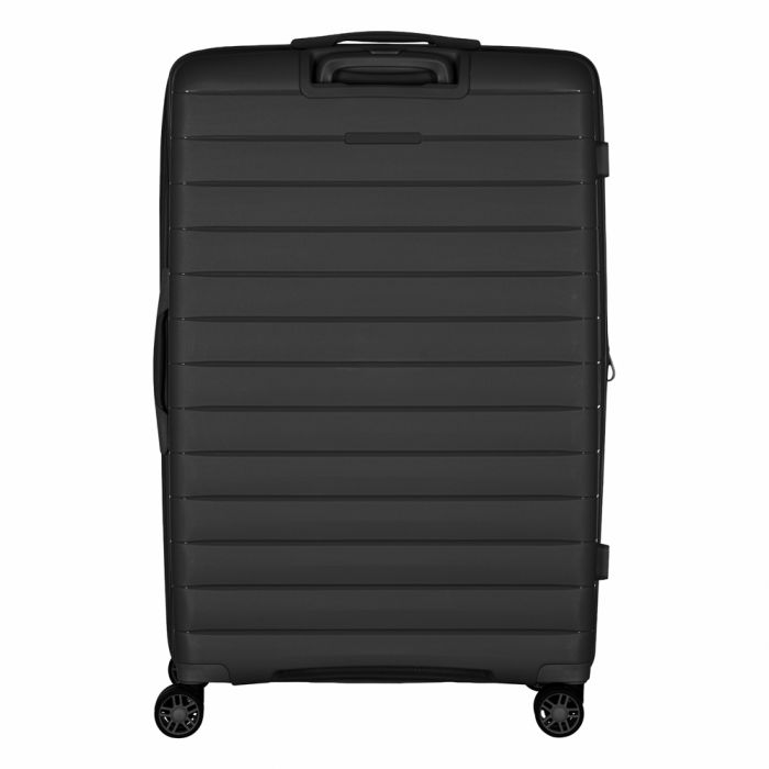 Валіза 2E, Aero, поліпропілен, велика, 99/119 л, TSA, 4 колеса, EXP, чорний