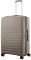 Валіза 2E, Aero, поліпропілен, велика, 99/119 л, TSA, 4 колеса, EXP, сіро-коричневий