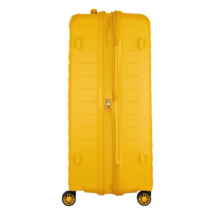 Валіза 2E, Aero, поліпропілен, велика, 99/119 л, TSA, 4 колеса, EXP, бурштиново-жовтий