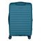 Валіза 2E, Aero, поліпропілен, середня, 63/78 л, TSA, 4 колеса, EXP, синій