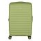 Валіза 2E, Aero, поліпропілен, середня, 63/78 л, TSA, 4 колеса, EXP, оливково-зелений