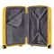 Валіза 2E, Aero, поліпропілен, середня, 63/78 л, TSA, 4 колеса, EXP, бурштиново-жовтий