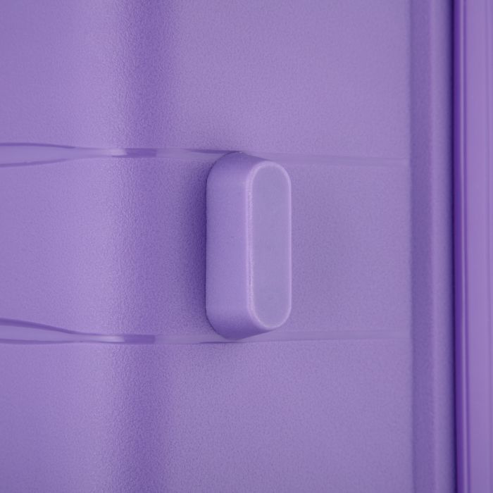 Валіза 2E, Aero, поліпропілен, середня, 63/78 л, TSA, 4 колеса, EXP, лавандовий