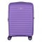 Валіза 2E, Aero, поліпропілен, мала, 35/44 л, TSA, 4 колеса, EXP, лавандовий