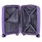 Валіза 2E, Aero, поліпропілен, мала, 35/44 л, TSA, 4 колеса, EXP, лавандовий