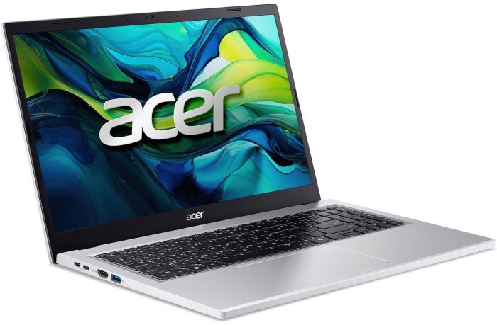 Ноутбук Acer Aspire Go AG15-71P 15.6" FHD IPS, Intel i5-13420H, 16GB, F1TB, UMA, Lin, сріблястий
