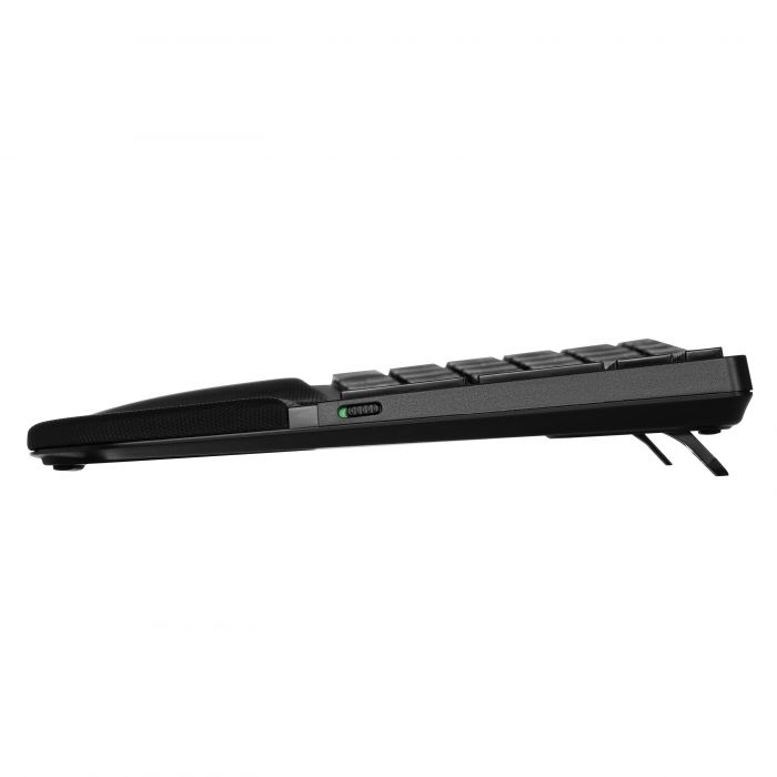 Клавіатура мембранна HP 680 Comfort Dual-Mode 111key, BT, EN/UK, чорний