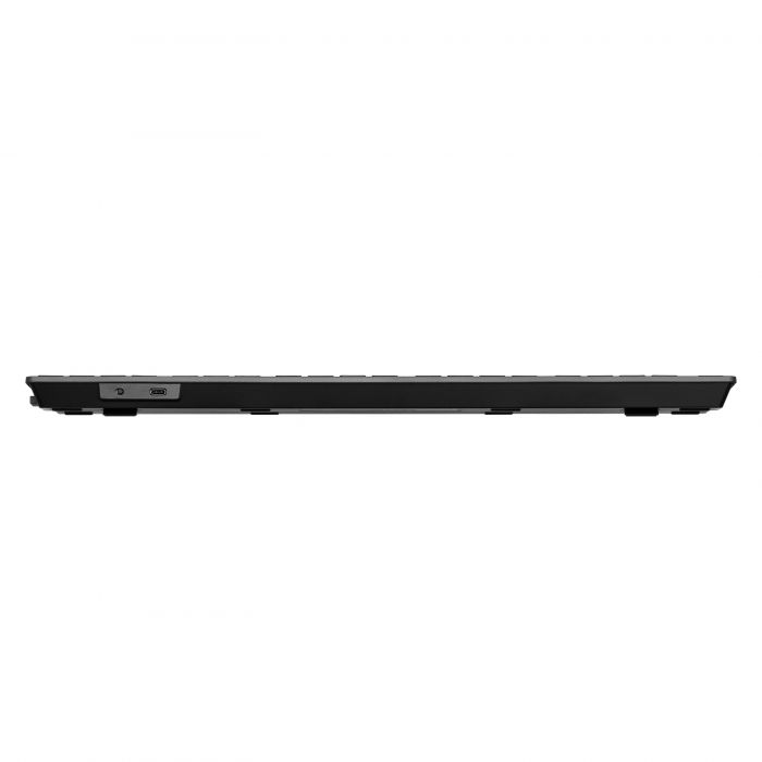 Клавіатура мембранна HP 720 Multi-Device Rechargeable, 109key, WL/BT, EN/UK, чорний