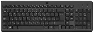 Клавіатура мембранна HP 220, 104key, WL, EN/UK, чорний