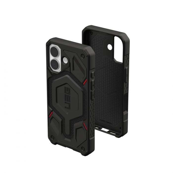 Чохол UAG для iPhone 17, Monarch Pro MagSafe, Kevlar Black