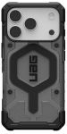Чохол UAG для iPhone 17 Pro, Pathfinder Clear MagSafe, Ash/Black