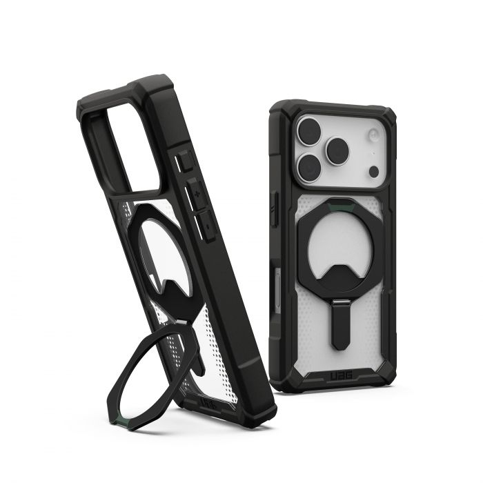 Чохол UAG для iPhone 17 Pro, Plasma XTE MagSafe, Black/Clear