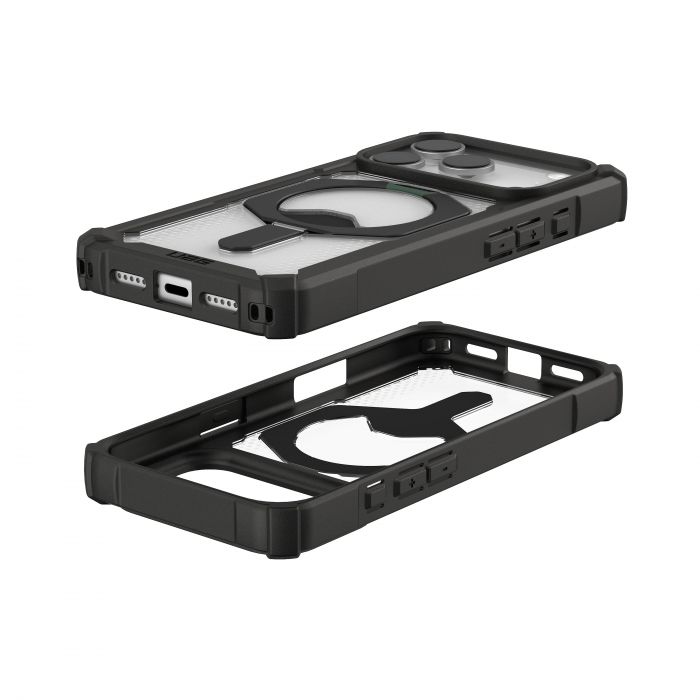 Чохол UAG для iPhone 17 Pro, Plasma XTE MagSafe, Black/Clear