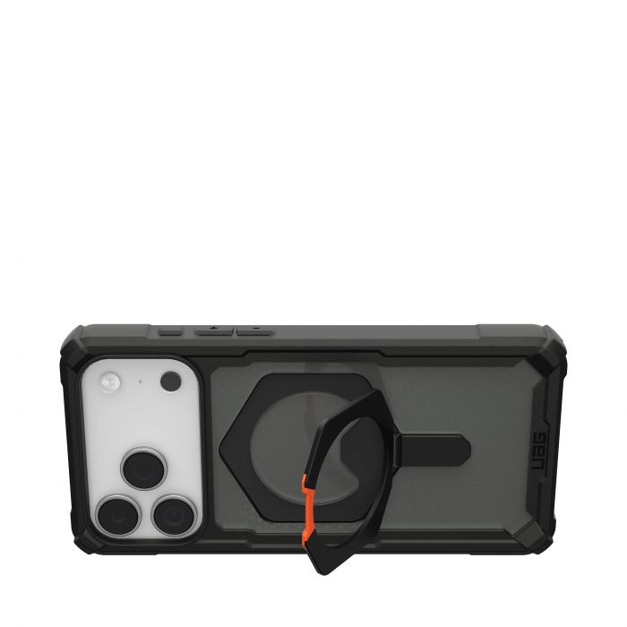 Чохол UAG для iPhone 17 Pro Max, Plasma XTE MagSafe, Black/Pop Orange