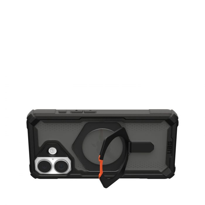 Чохол UAG для iPhone 17, Plasma XTE MagSafe, Black/Pop Orange