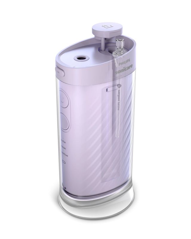 Іригатор Philips портативний Sonicare Compact Flosser 1000, чаша 200 мл, складний, фіолетовий Іригатор Philips портативний Sonicare Compact Flosser 1000, чаша 200 мл, складний, фіолетовий