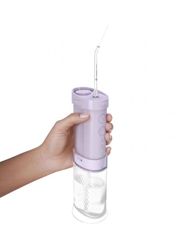 Іригатор Philips портативний Sonicare Compact Flosser 1000, чаша 200 мл, складний, фіолетовий Іригатор Philips портативний Sonicare Compact Flosser 1000, чаша 200 мл, складний, фіолетовий