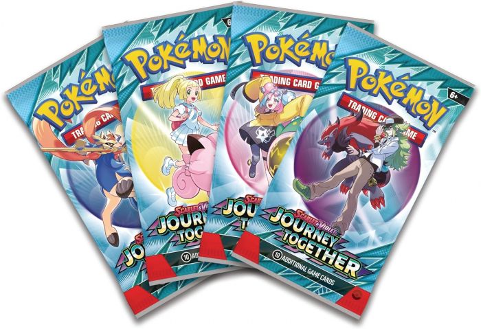 Колекційна карткова гра Pokemon: Scarlet & Violet - Journey Together, бустер пак (1шт)