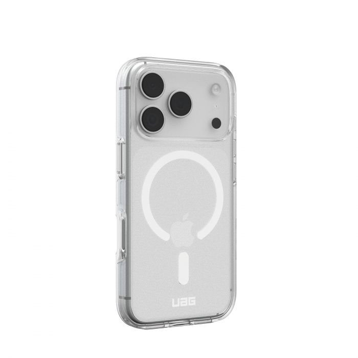 Чохол UAG для iPhone 17 Pro, Scout Clear MagSafe, Ice/White