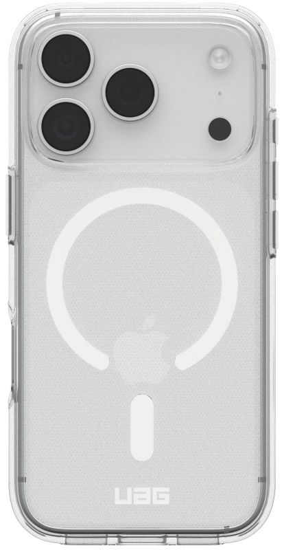 Чохол UAG для iPhone 17 Pro, Scout Clear MagSafe, Ice/White