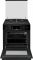 Плита Hansa комбінована, 65л, 60x60см, дисплей, конвекція, чавун, чорний
