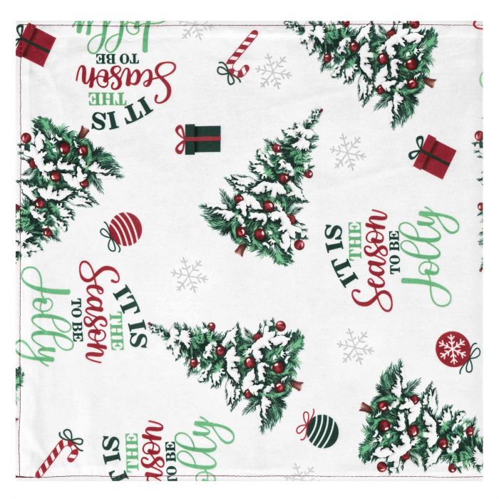 Ранер Ardesto Christmas Tree 33х137см, 100% поліестер, зелений