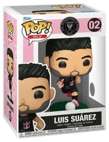 Фігурка Funko POP Football: Inter Miami - Luis Suarez (Away)